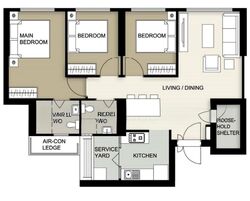 Blk 141A McNair Heights (Kallang/Whampoa), HDB 4 Rooms #631538921